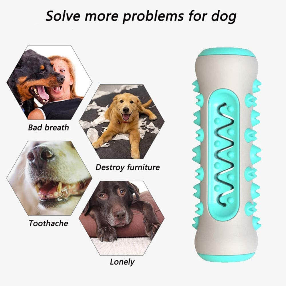 Pet Dog Bone Shape Molar Teeth Cleaner Brushing Stick Interactive Chew - Craze Trends