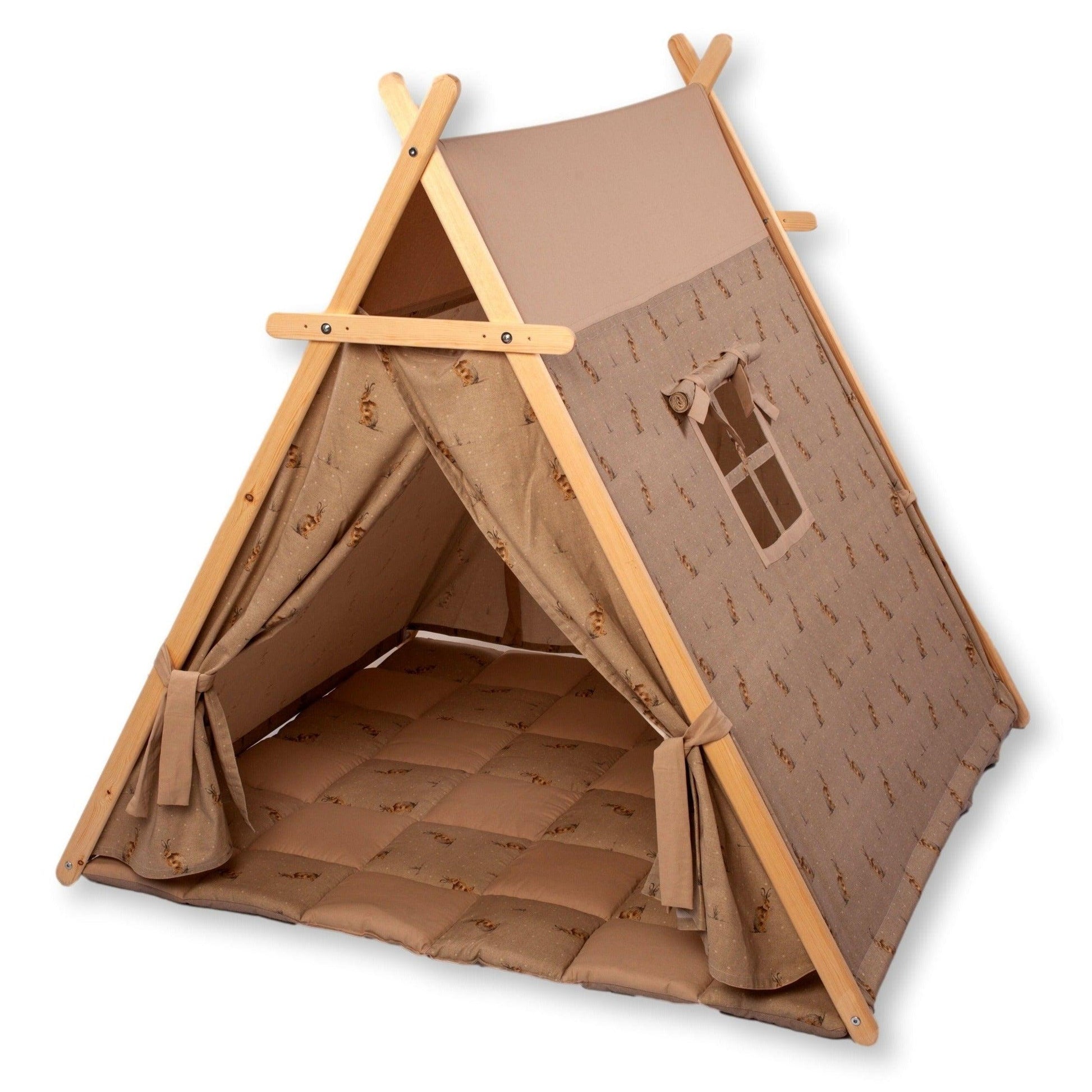 Bunny Play Tent & Play Mat | Indoor Teepee for Kids - Craze Trends