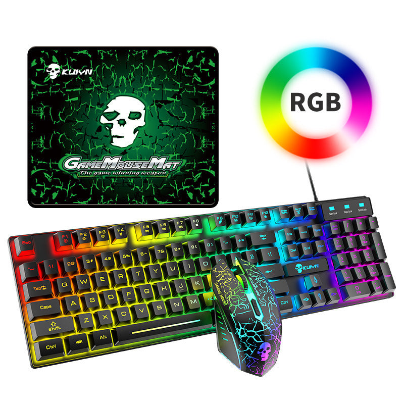 Luminous Keyboard And Mouse Set - Craze Trends