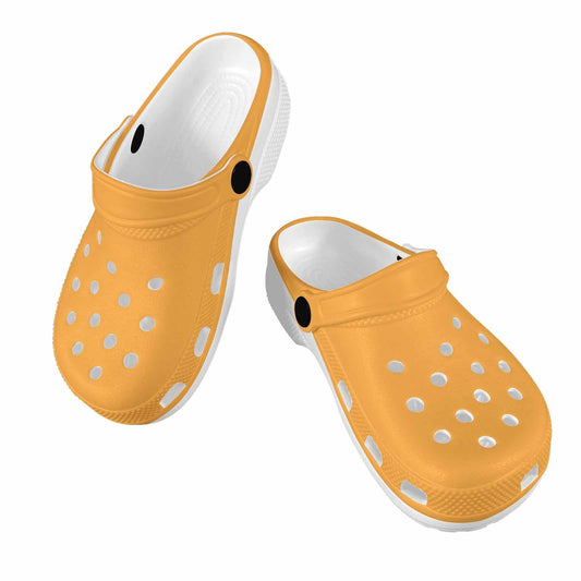 Yellow Orange Kids Clogs - Craze Trends