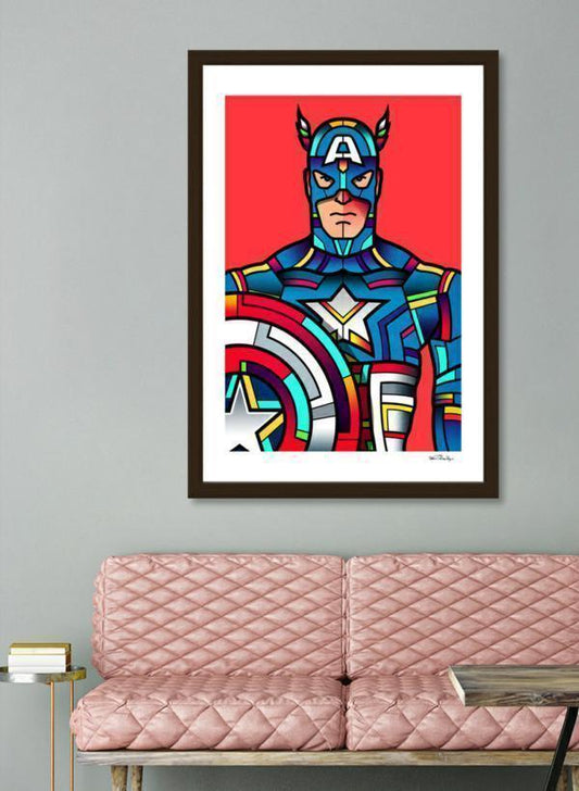 Captain America  Frame - Craze Trends