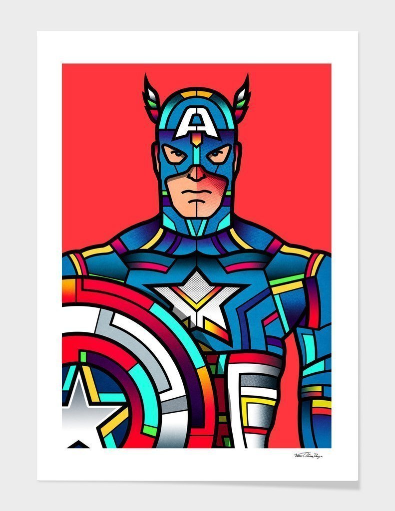 Captain America  Frame - Craze Trends