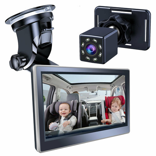 Car Infant Baby Infrared Night Vision Rearview Mirror - Craze Trends