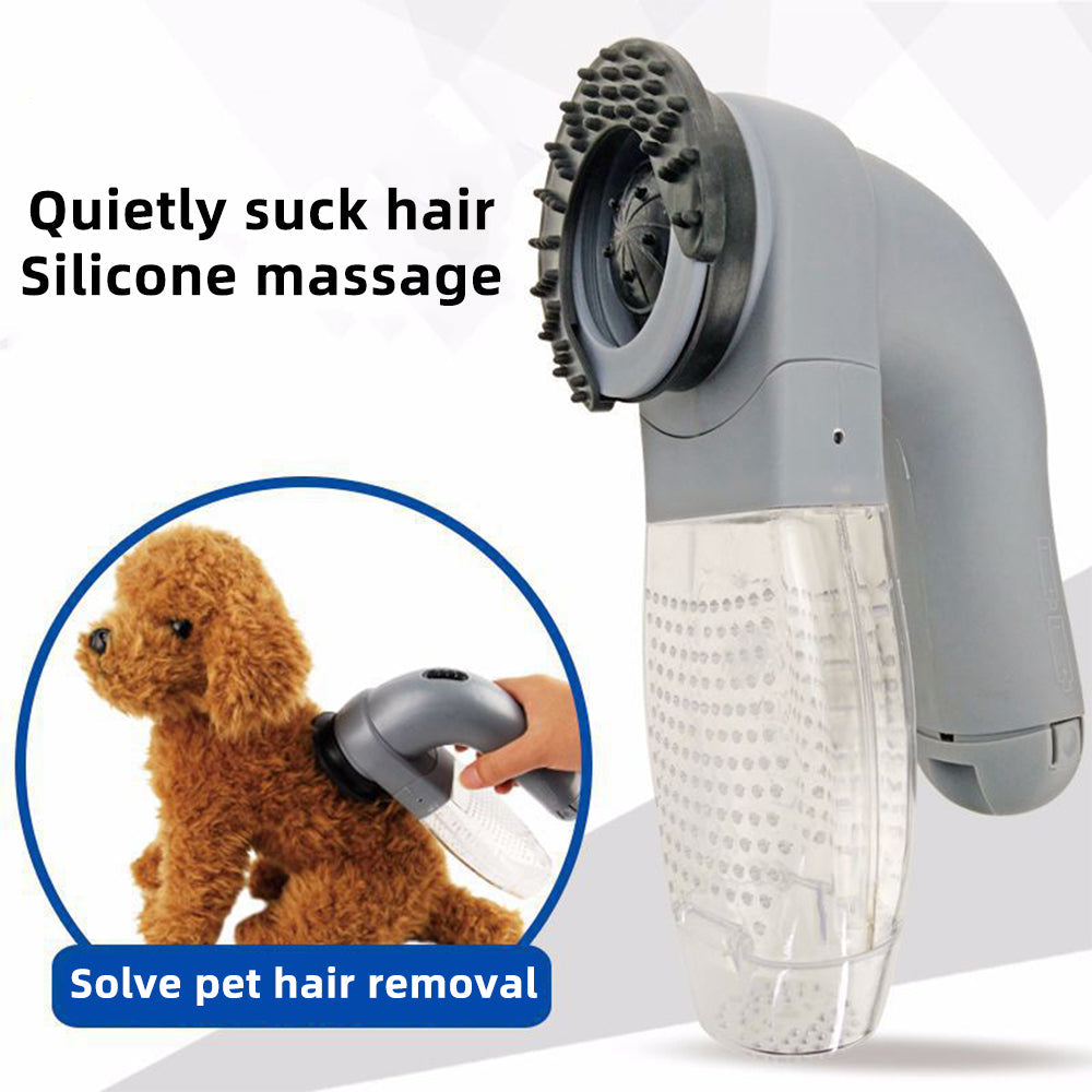 Electric Pet Hair Portable Pet Massage Cleaning Brush - Craze Trends