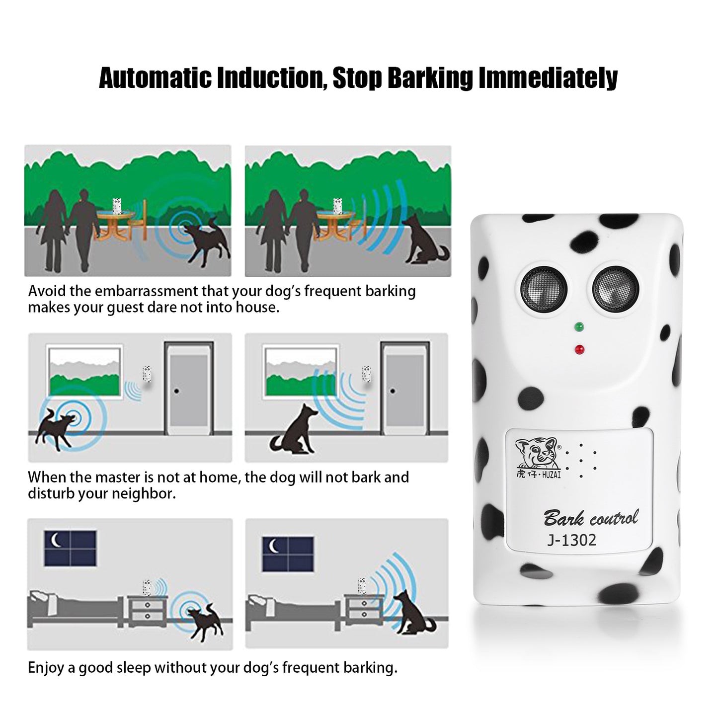 Ultrasonic Anti Barking Device Control Dog Barking