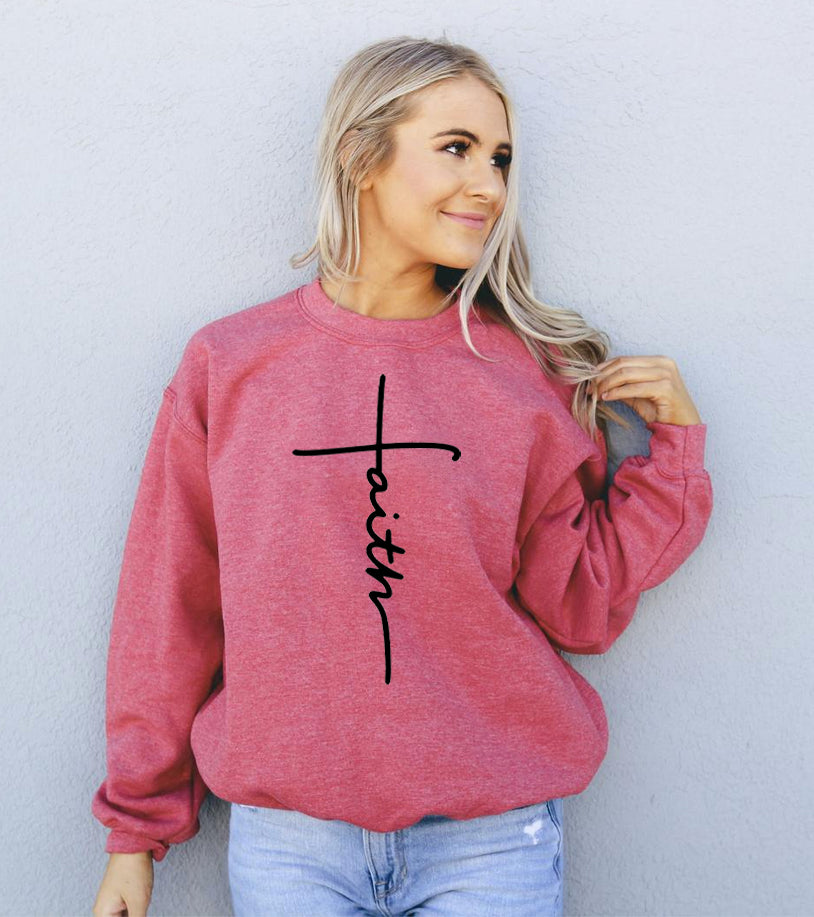 Faith Sweatshirt - Craze Trends