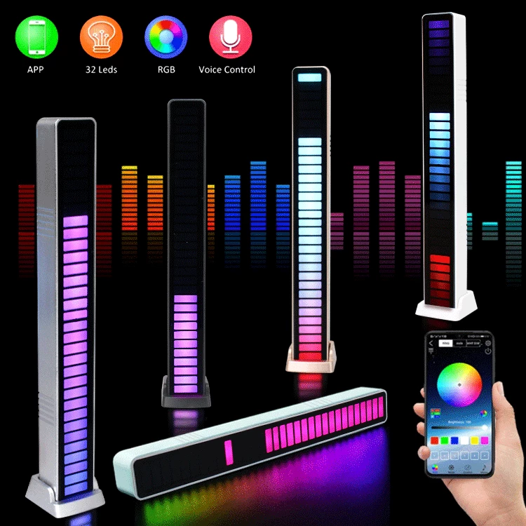 RGB LED Music Sound Control LED Symphony Pickup Light - Craze Trends