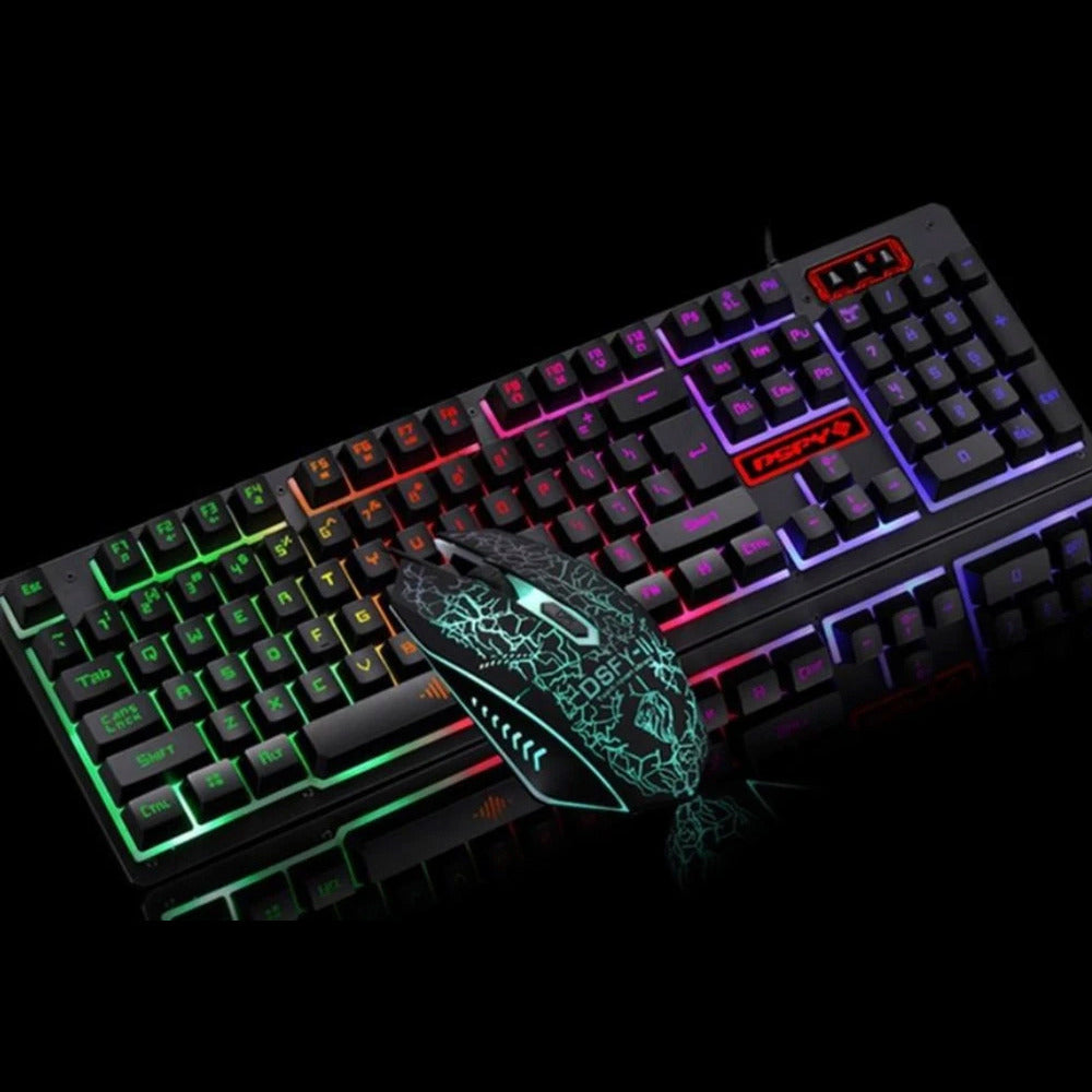 Ninja Dragons Z4 104 Keys LED Flame Gaming Keyboard with 2000 DPI - Craze Trends