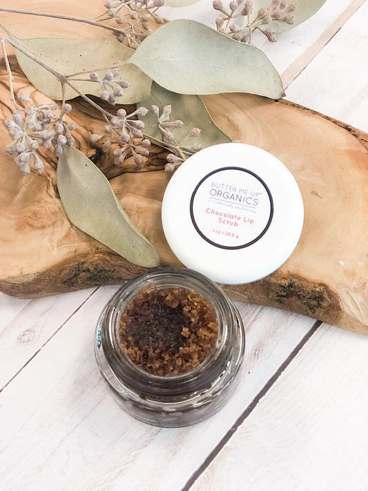 Organic Chocolate Lip Scrub Flaky Chapped Lips - Craze Trends