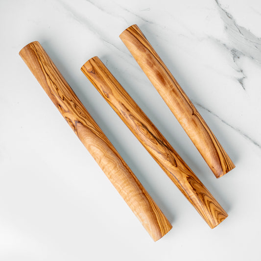 Handmade Olive Wood French Rolling Pin | Available in Three Sizes - Craze Trends