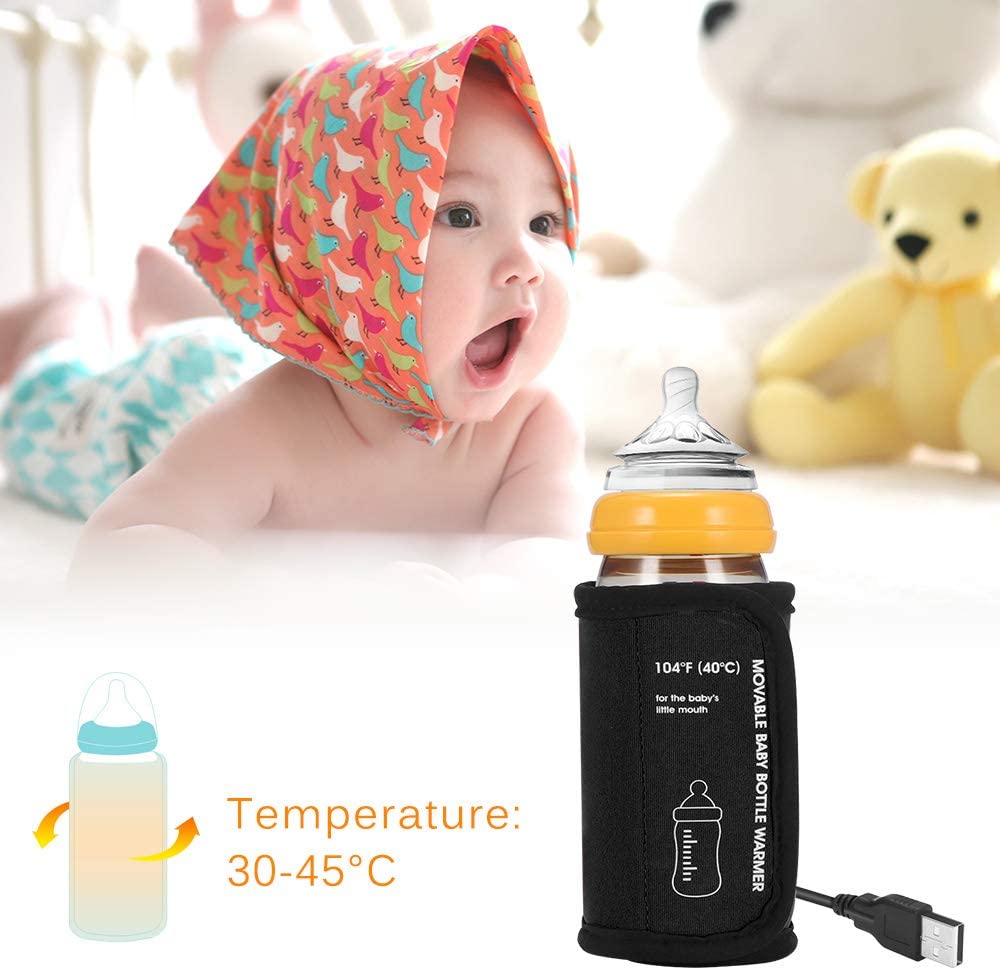 Baby Bottle Warmer Car Moveable USB Bottle Cup Heating Insulation Bag - Craze Trends