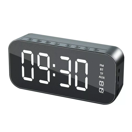 LED Display Alarm Clock Wireless Bluetooth Speakers - Craze Trends