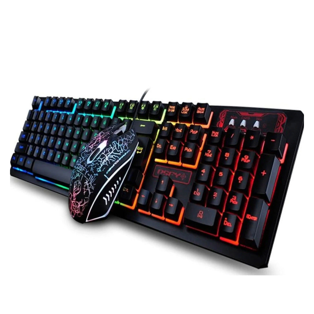 Ninja Dragons Z4 104 Keys LED Flame Gaming Keyboard with 2000 DPI - Craze Trends