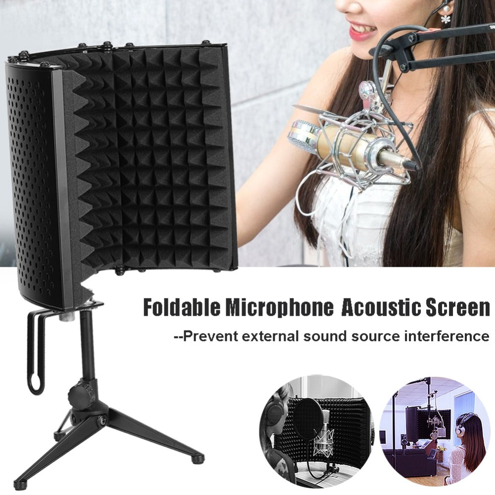 Microphone Isolation Shield Studio Mic Sound - Craze Trends