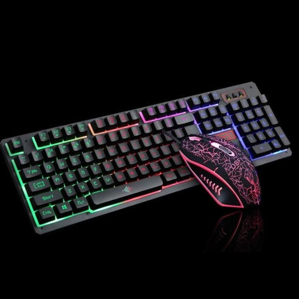 Ninja Dragons Z4 104 Keys LED Flame Gaming Keyboard with 2000 DPI - Craze Trends