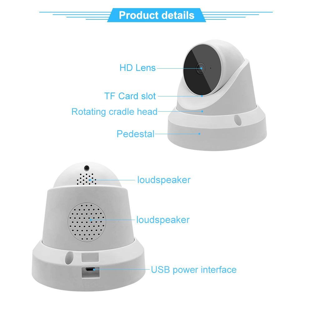 IP WiFi Camera Baby Monitor Home Security Camera - Craze Trends