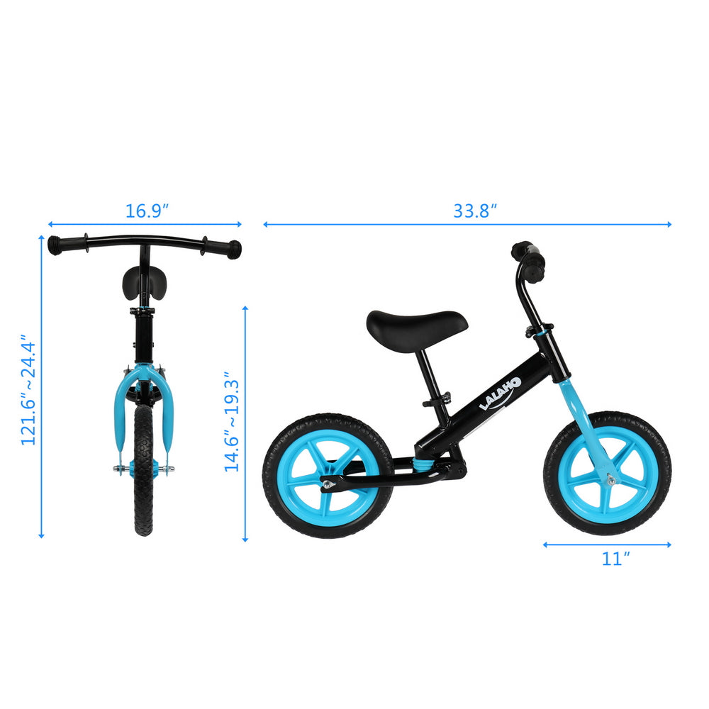 86*43*56cm Height Adjustable  Kids Balance Bike - Craze Trends