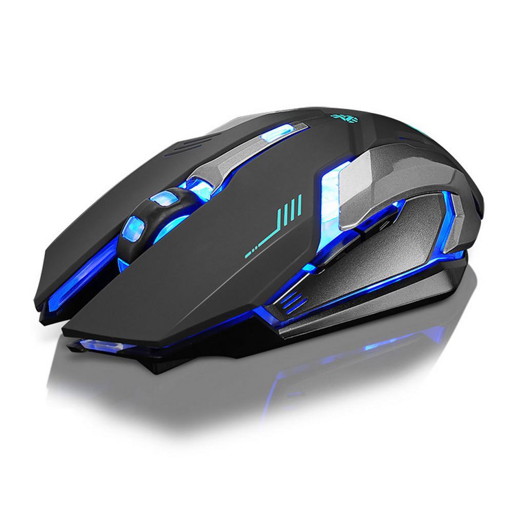 Ninja Dragon Stealth 7 Wireless Silent LED Gaming Mouse - Craze Trends