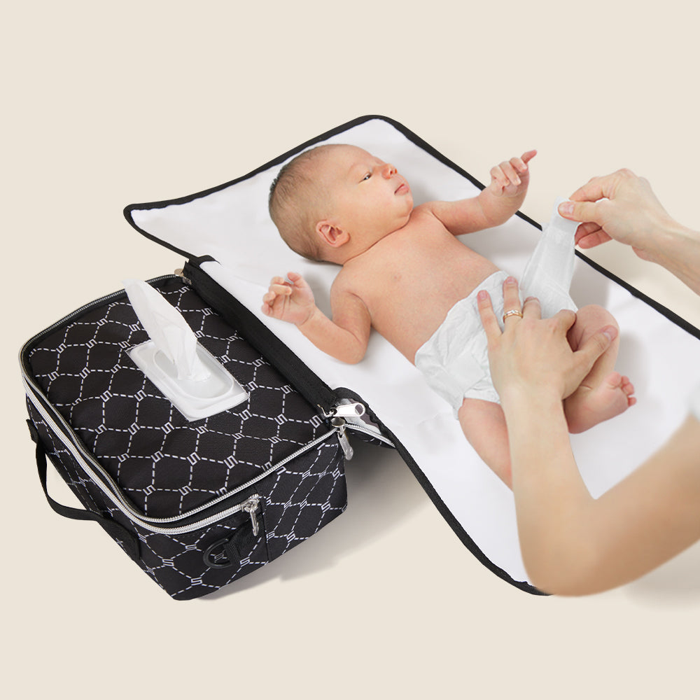 All in One  Diaper Bag with Changing Pad - Craze Trends