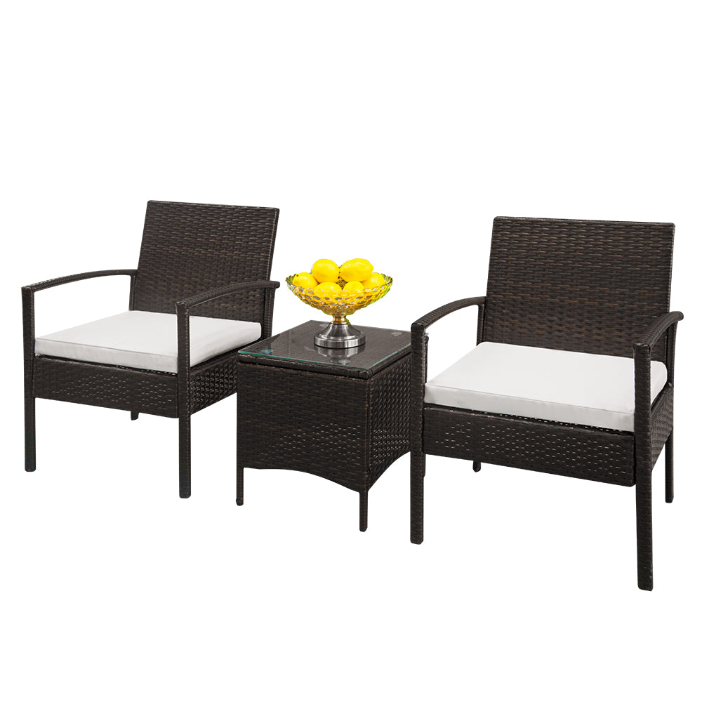 Home Garden Furniture Coffee Table Rattan Sofa Set - Craze Trends