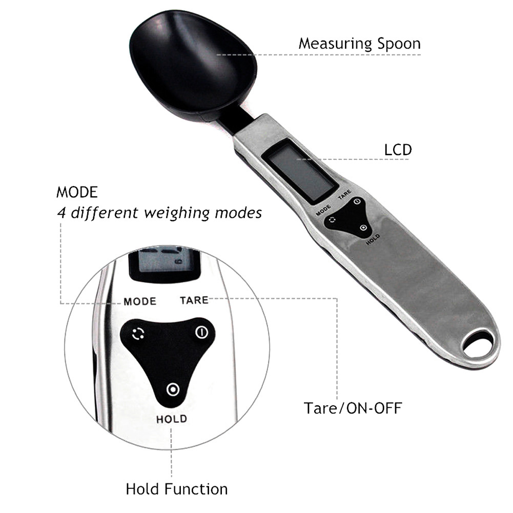 Kitchen Electronic Measuring Spoon Food Scale Digital Spoon Scale - Craze Trends