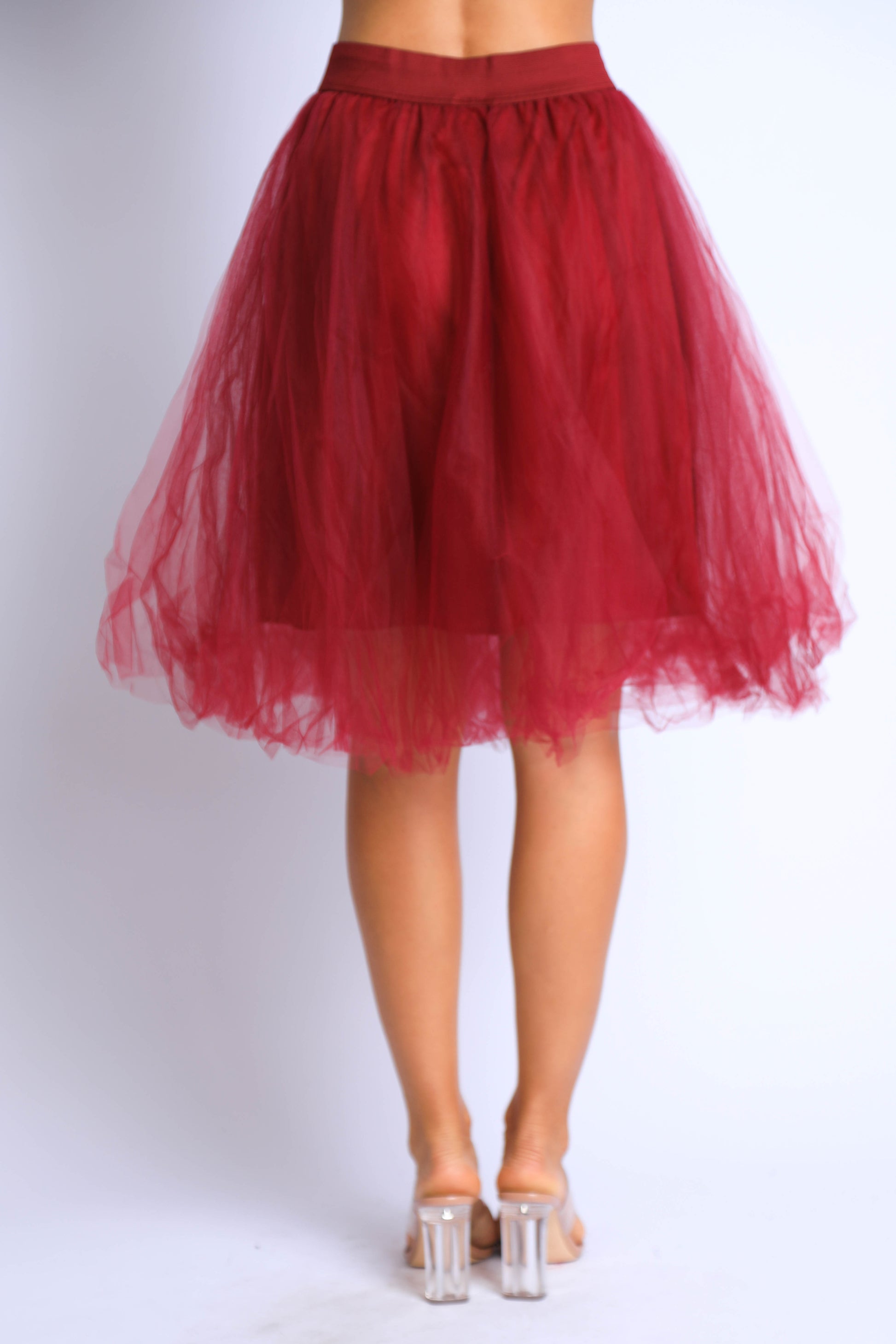 Tutu Tulle Knee Length A Line Ballet Dance Prom Party Layers Skirt - Craze Trends