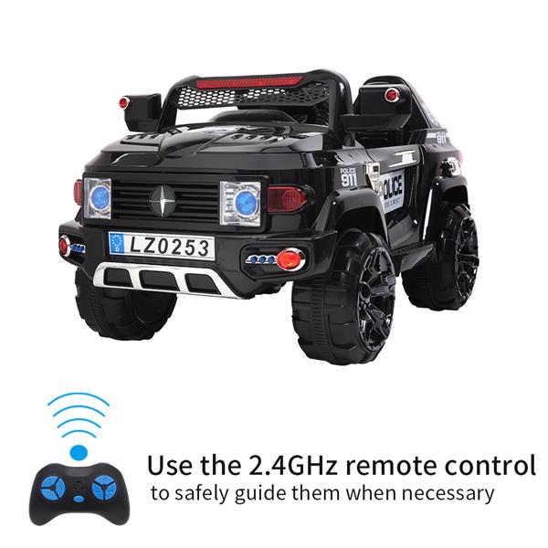 Off-Road Police Car Double Drive With 2.4G Remote Control - Craze Trends