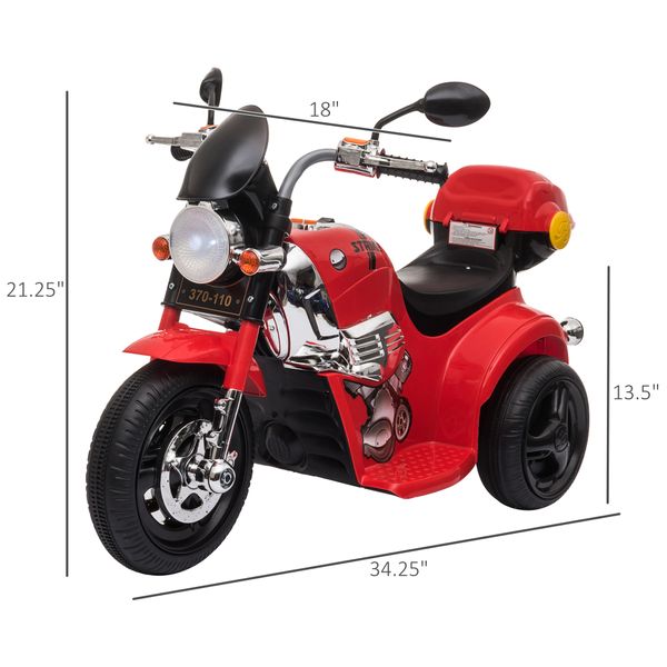 6V Kid Electric Motorcycle Ride On Toy Battery Powered Motorbike - Craze Trends