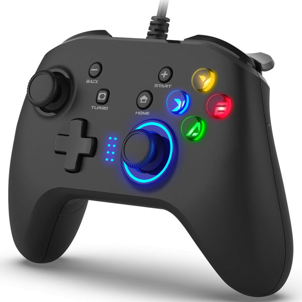 Wired Gaming Controller Joystick Gamepad with Dual-Vibration - Craze Trends