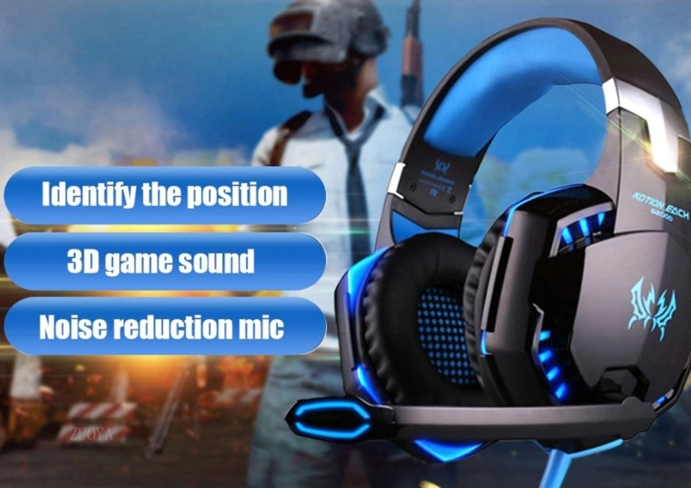 Ninja Dragon G9300 LED Gaming Headset with Microphone - Craze Trends