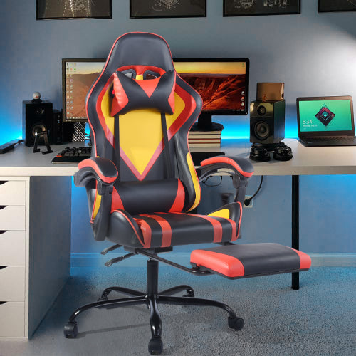 Gaming Office High Back Computer Leather Desk - Craze Trends