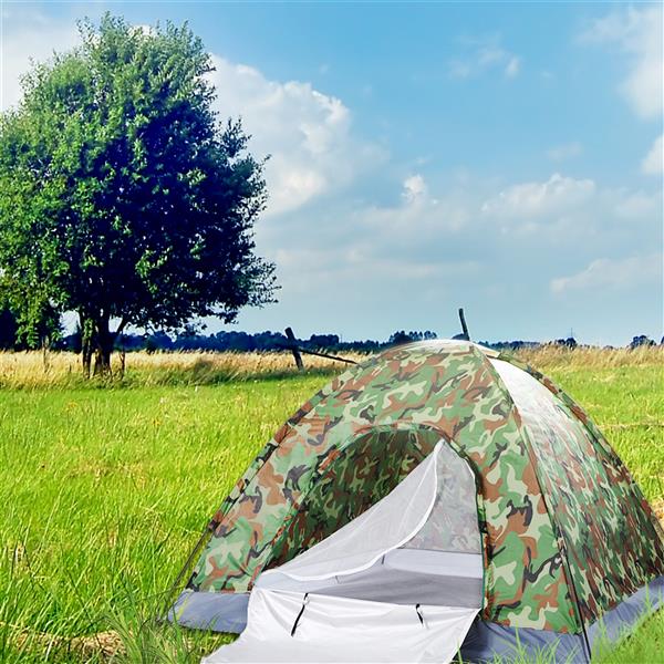 3-4 Person Camping Dome Tent Camouflage Tent - Craze Trends