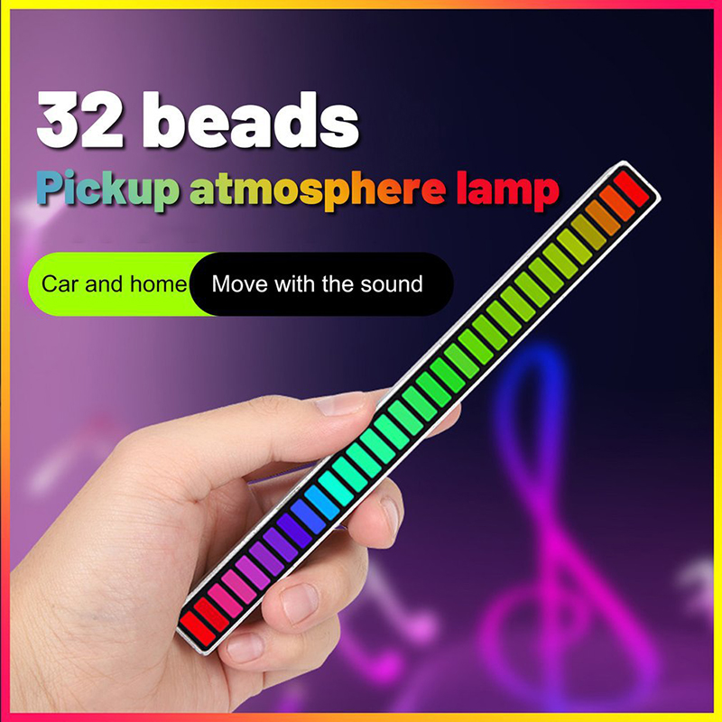 RGB LED Music Sound Control LED Symphony Pickup Light - Craze Trends