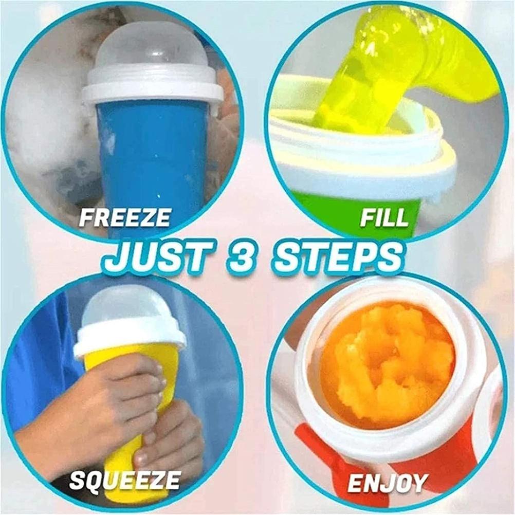 Slushy Maker Portable Travel Ice Cup Homemade Freeze Drinks Cup - Craze Trends