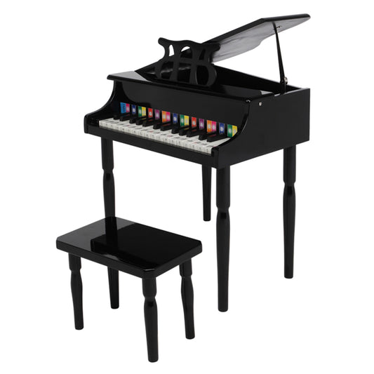 Wooden Toys 30-key Children's Wooden Piano with Music Stand - Craze Trends