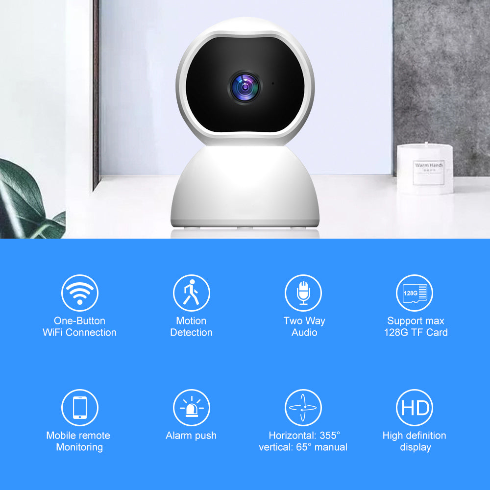 1080P Home Security Indoor Wireless IP Camera - Craze Trends