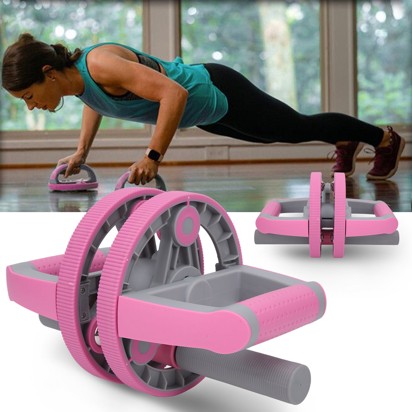 Multifunctional Abdominal Wheel Pull Strap Gym Fitness Training Set - Craze Trends