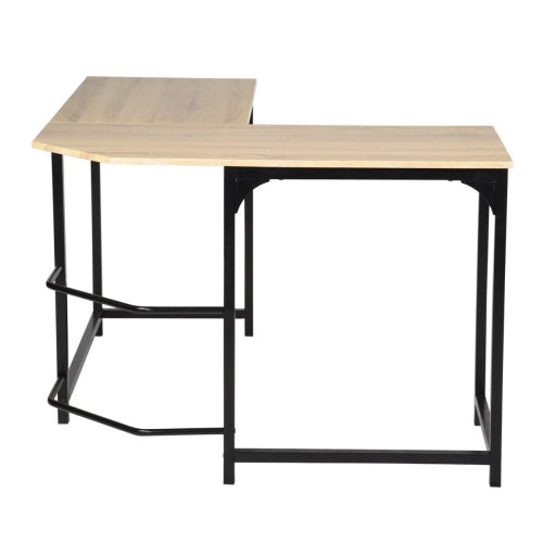 L Shaped Computer Desk PC Laptop Table Wood Workstation Furniture - Craze Trends