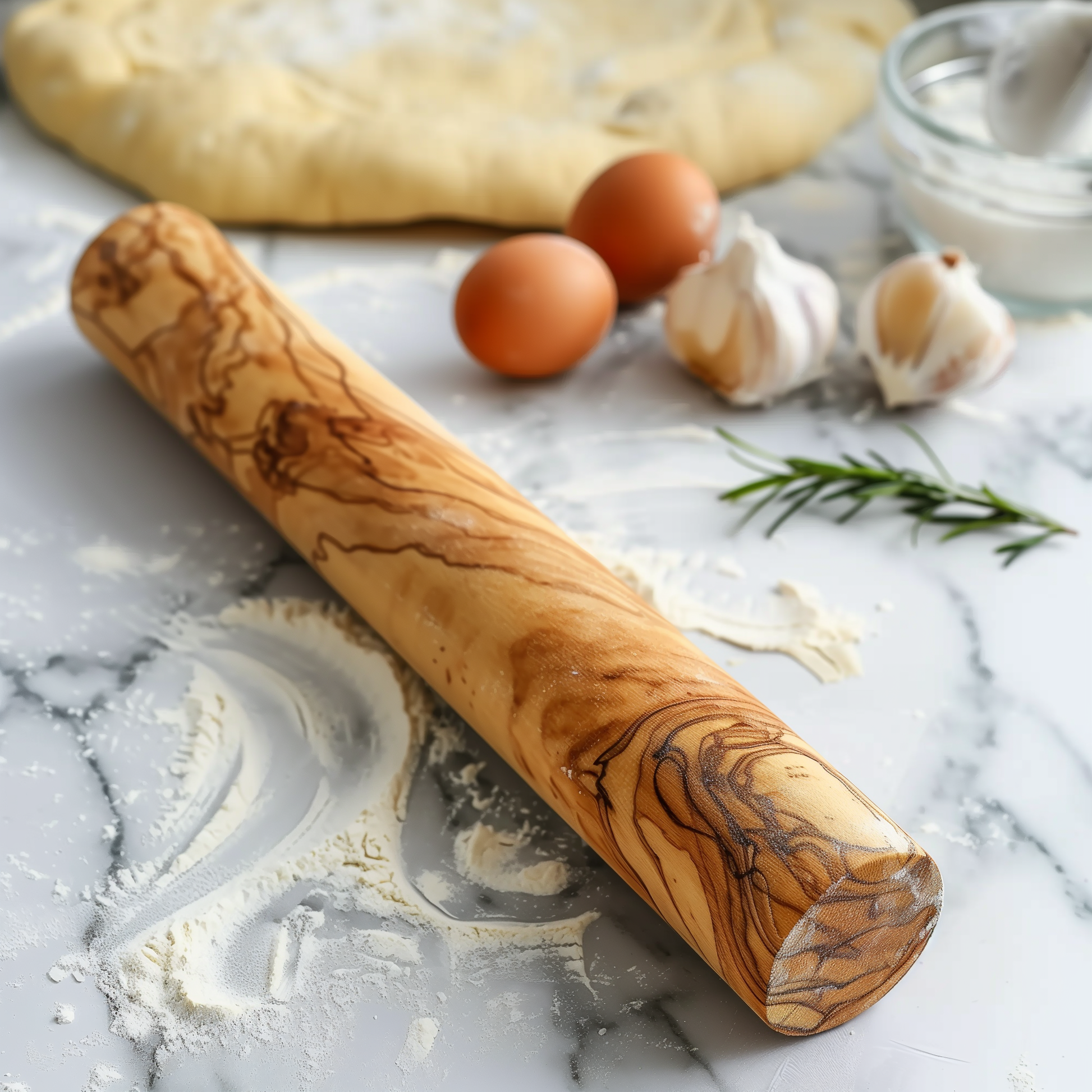 Handmade Olive Wood French Rolling Pin | Available in Three Sizes - Craze Trends