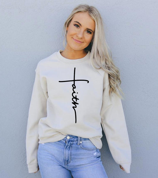 Faith Sweatshirt - Craze Trends