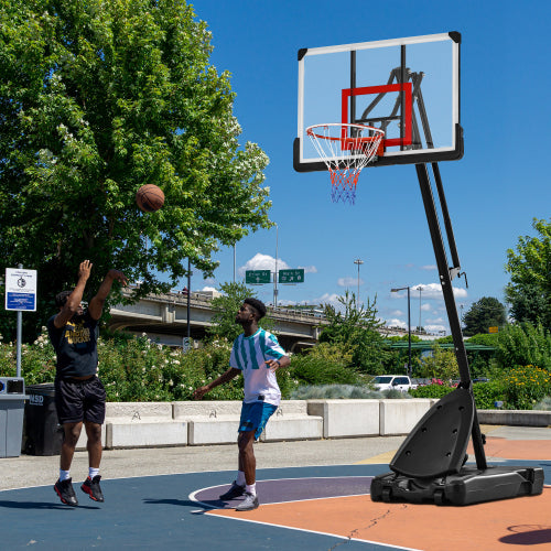 Basketball Hoop Basketball System 7.5ft-10ft Height Adjustable - Craze Trends