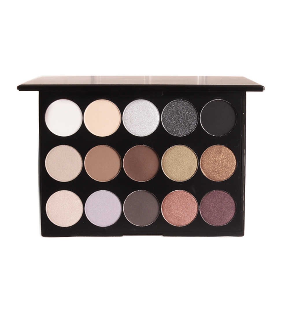 15 Shade Eyeshadow Palette - Smoky - Craze Trends