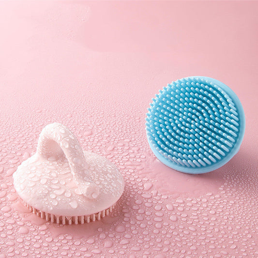 Baby Shower Brush To Remove Dandruff Silicone Scrubbing - Craze Trends