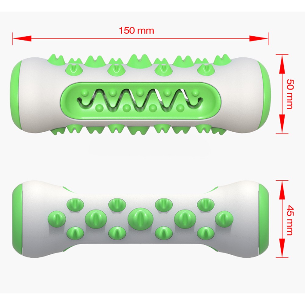 Pet Dog Bone Shape Molar Teeth Cleaner Brushing Stick Interactive Chew - Craze Trends