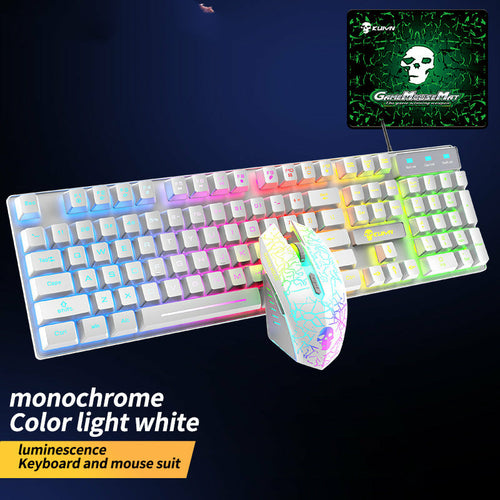 Luminous Keyboard And Mouse Set - Craze Trends