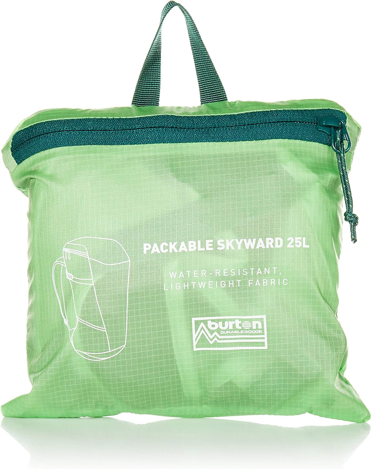 Skyward 25L Packable Backpack, Summer Green Ripstop