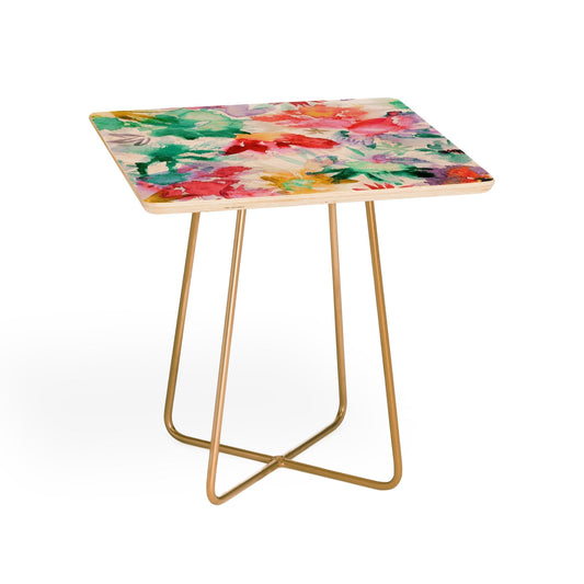 FLORAL MEMORIES SIDE TABLE - Craze Trends