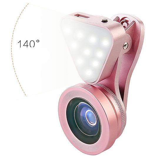 Glow Face 3 In 1 Photo Lens And Fill Lighting Clip - Craze Trends