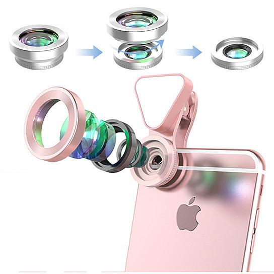 Glow Face 3 In 1 Photo Lens And Fill Lighting Clip - Craze Trends