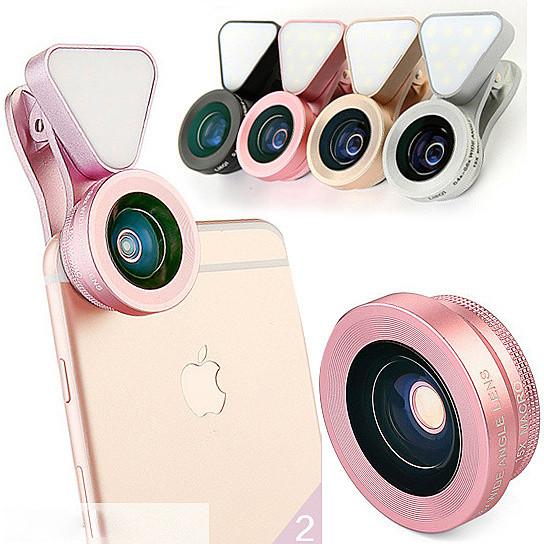 Glow Face 3 In 1 Photo Lens And Fill Lighting Clip - Craze Trends